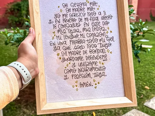 Cuadro Consagración