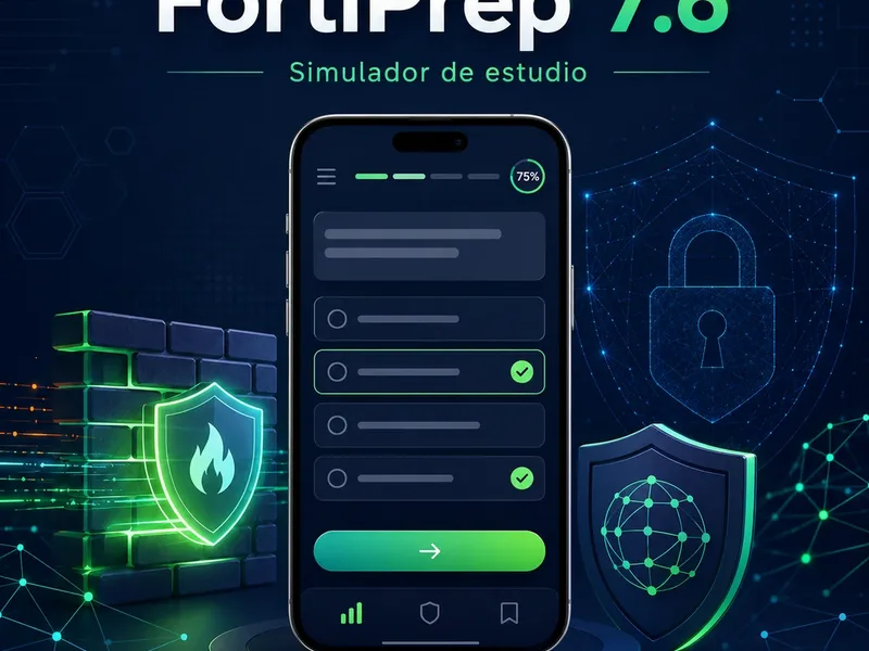 Imagen de FortiPrep 7.6 – Simulador de Estudio