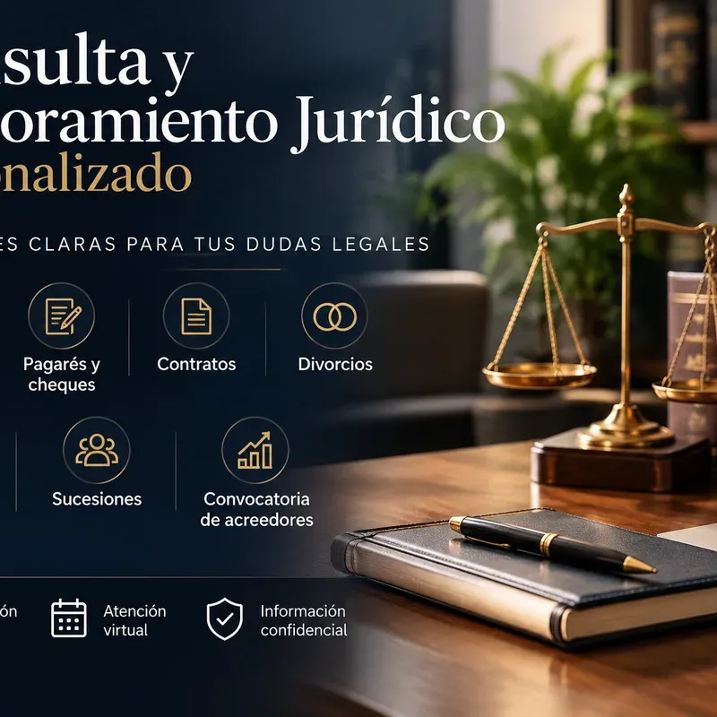 Consulta y Asesoramiento Jurídico Personalizado